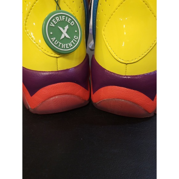 Reebok Hasbro Kamikaze 2 CandyLand Mens 13 GZ8825 Hightop Leather Glossy EUC - Picture 11 of 15